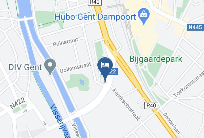 East Flanders - Het Rommelwater B&b Maps