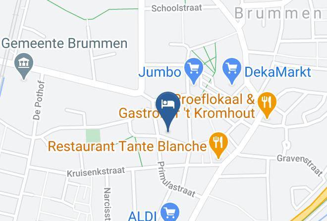 Gemeente Brummen - Het Tuinatelier B&b Maps
