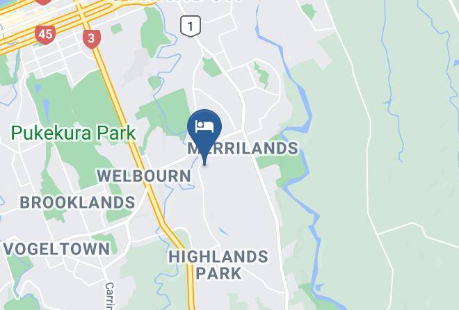 New Plymouth - Heta Bed And Breakfast Maps