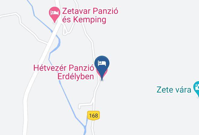 Zetea - Hetvezer Panzio Erdelyben Maps