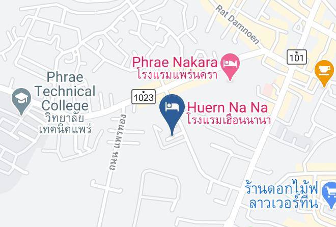 Amphoe Mueang Phrae - Heuan Na Na Boutique Hotel Maps