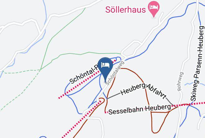 Heuberghaus 1 400m Map