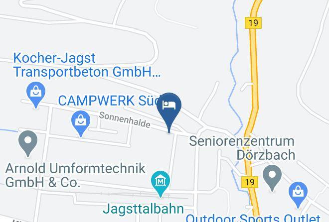Hohenlohekreis - Heuhotel Andrea U Norbert Hirsch Maps