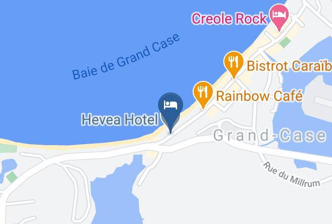 Marigot - Hevea Hotel Maps