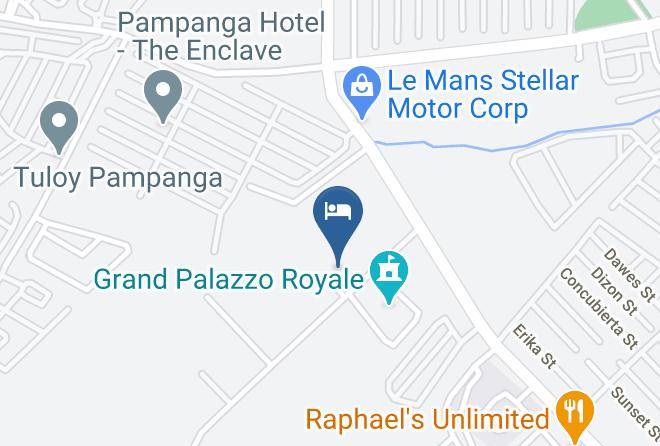 Pampanga - Hevea Hotel & Resort Maps
