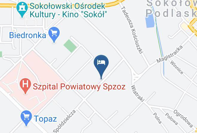 Sokolowski - Heveliusz Tanie Noclegi Maps