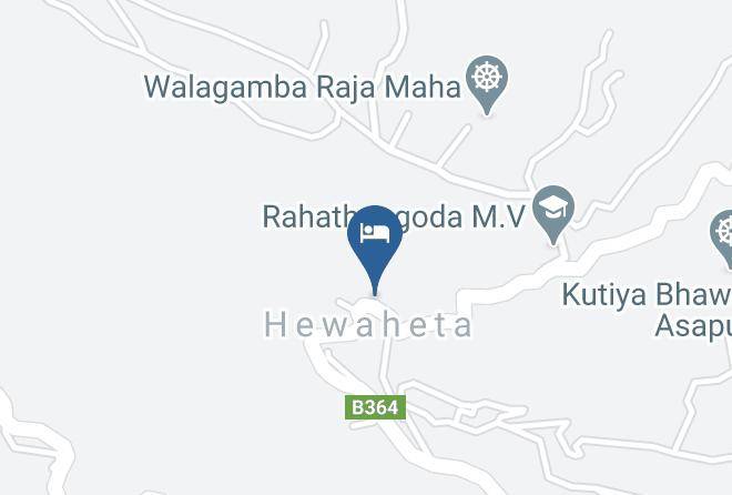 Kandy - Hewaheta Hideaway Maps