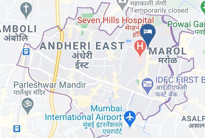 Mumbai - Hexa Benzy Palace Maps