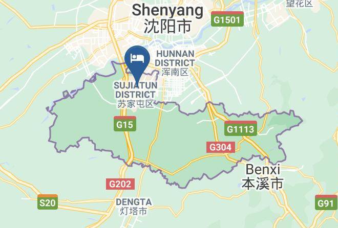 Shenyang - Hexin Hotel Maps