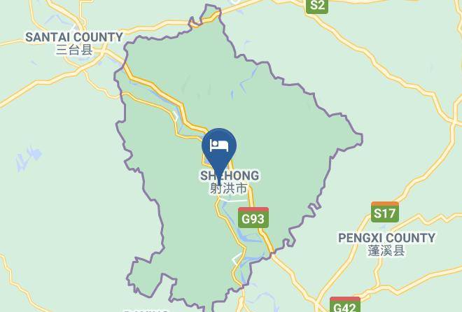 Suining - Hexing Hotel Maps