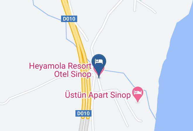 Sinop - Heyamola Resort Otel Sinop Maps