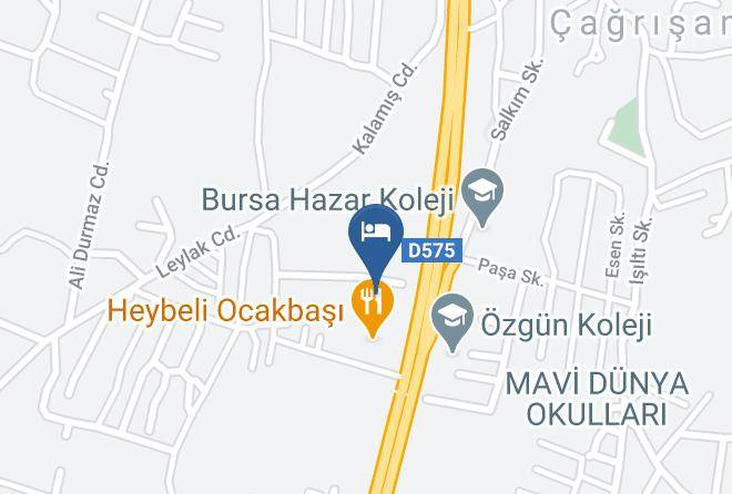 Mudanya - Heybeli Otel Maps