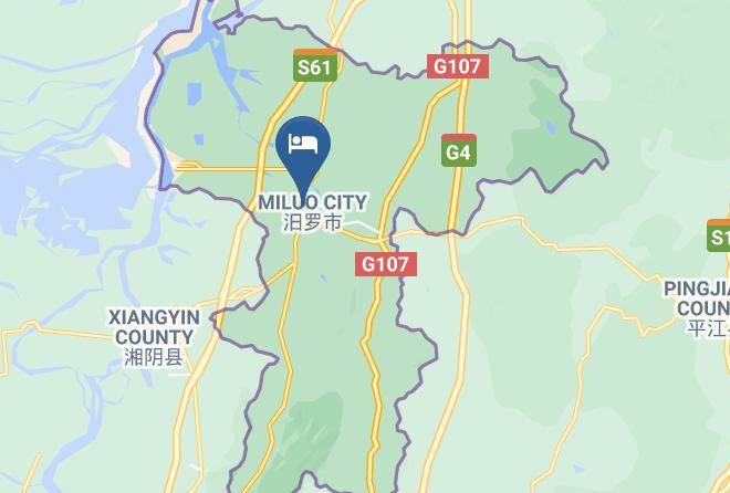 Yueyang - Heyi Hotel Maps