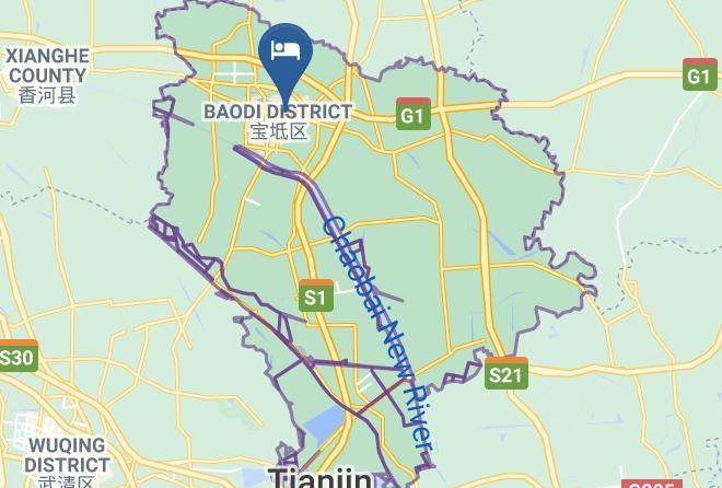 Baodi District - Heyu Express Hotel Maps