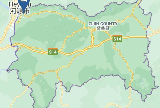 Heyuan Xiyuelai Hotel Map