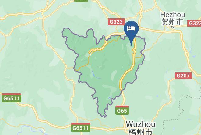 Hezhou - Hezhou Cuiping Bieyuan Hotel Maps