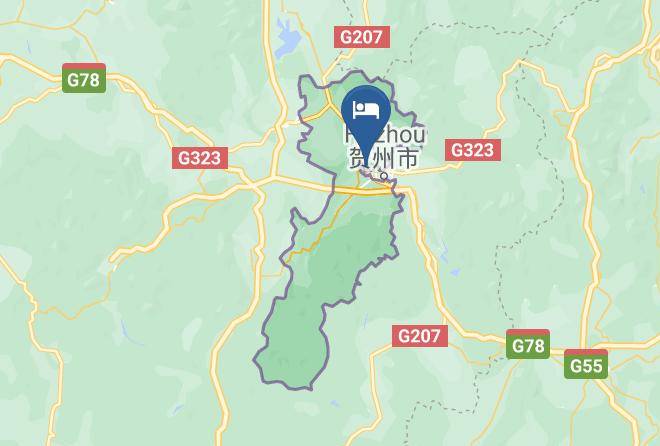 Hezhou - Hezhou Zhengling Hotel Maps