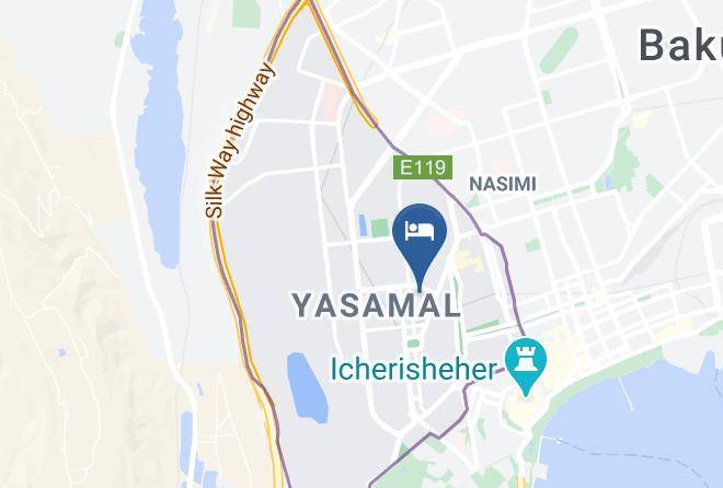 Baki - Hezri Butik Hotel Maps