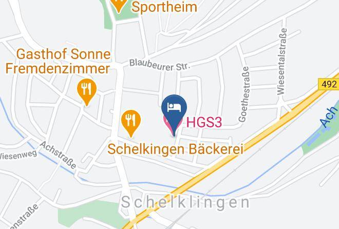 Alb Donau Kreis - Hgs3 Konzept Hotel Maps