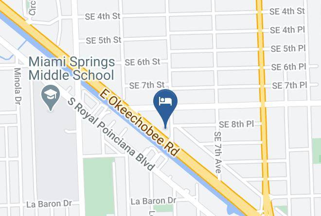 Miami Dade - Hialeah Motel Maps