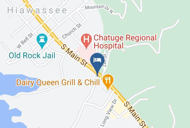 Towns - Hiawassee Budget Inn Maps