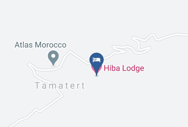 Marrakesh Tensift El Haouz - Hiba Lodge Maps