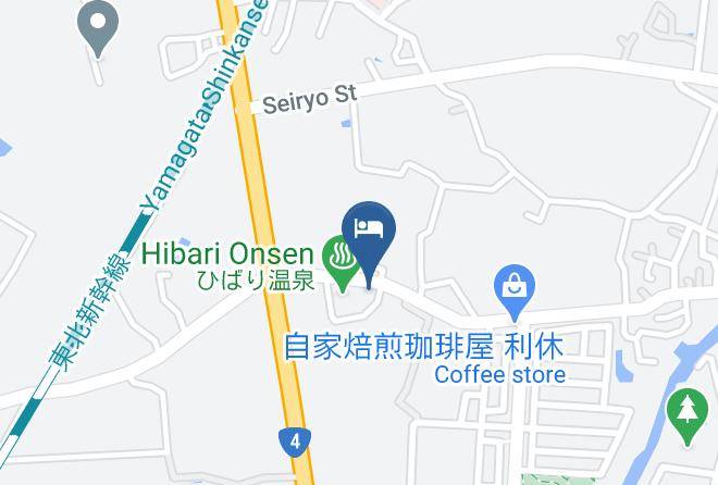 Sukagawa City - Hibari Onsen Hotel Maps