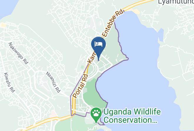Hibis Hotel Entebbe Map