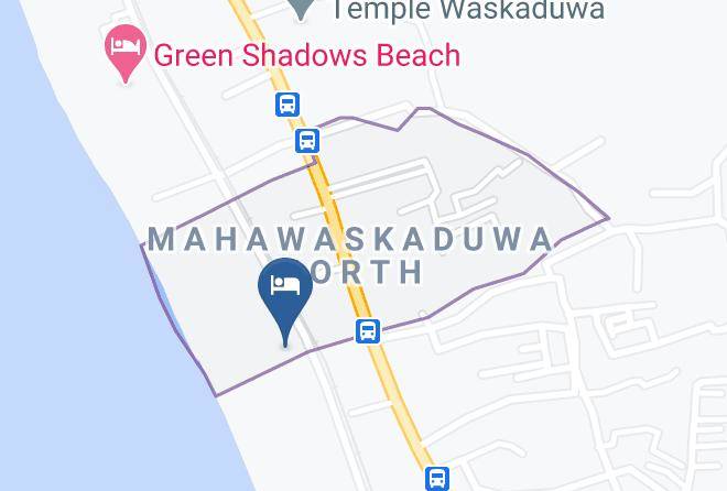 Colombo - Hibiscus Beach Hotel Maps