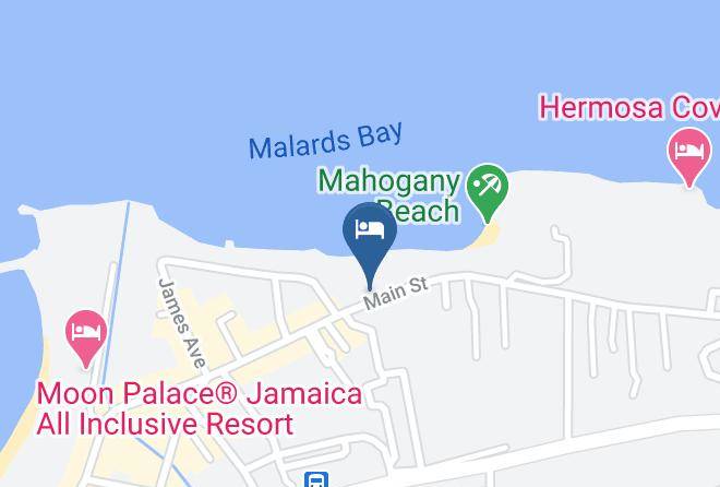 Saint Ann - Hibiscus Lodge Maps