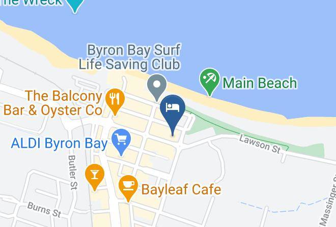 Byron - Hibiscus Motel Maps