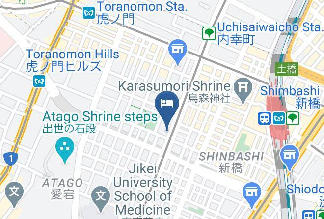 Minato Ward - Hibiya City Hotel Maps
