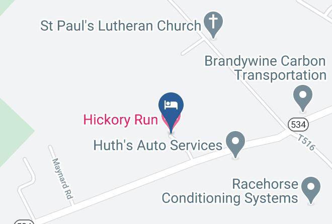 Carbon - Hickory Run Motel Maps