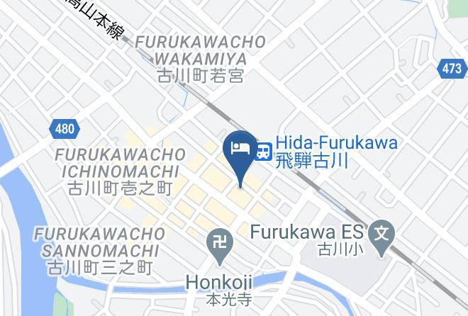 Hida Tomoe Hotel Map