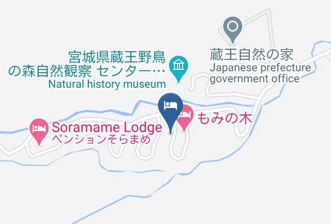 Zao Townkatta District - Hidamari Lodge Maps