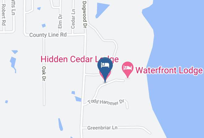 Henderson - Hidden Cedar Lodge Maps