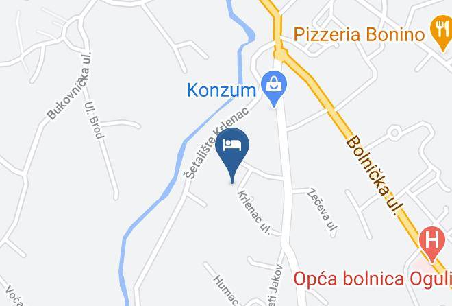 Ogulin - Hidden Corner By Josip Maps