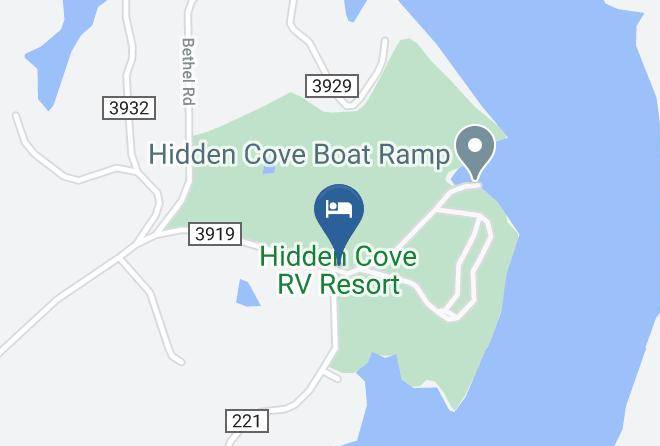 Winston - Hidden Cove Rv Resort Maps