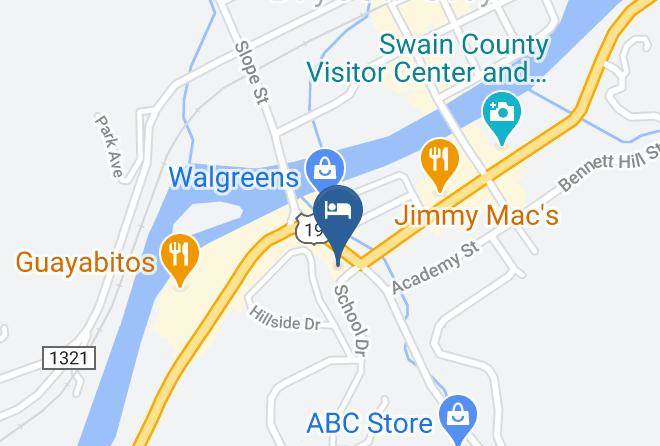 Swain - Hidden Creek Cabins Maps