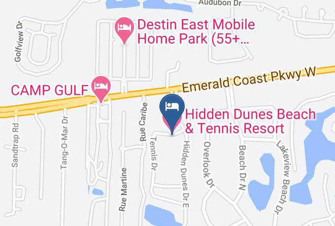 Walton - Hidden Dunes Beach & Tennis Resort Maps