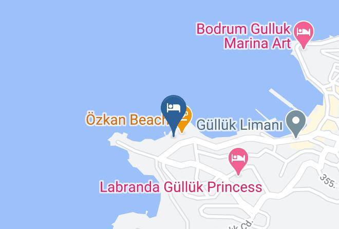 Hidden Garden Hotel Map