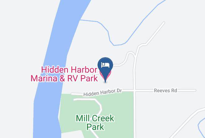 Tehama - Hidden Harbor Marina & Rv Park Maps