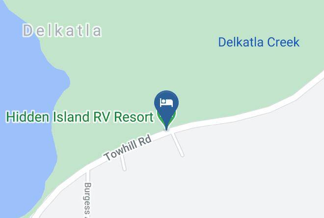 Skeena Queen Charlotte - Hidden Island Rv Resort Maps