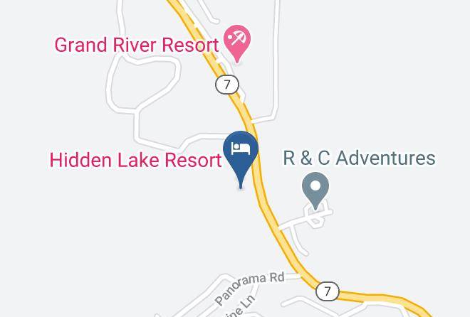 Benton - Hidden Lake Resort Maps