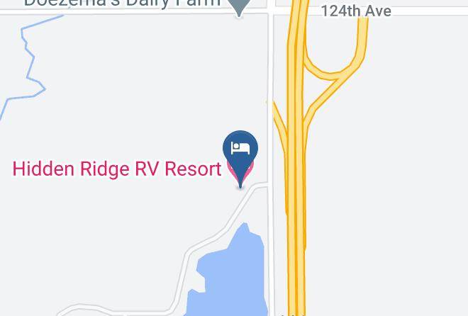 Allegan County - Hidden Ridge Resort Maps