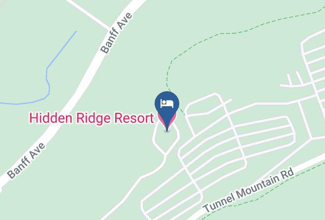 Hidden Ridge Resort Map