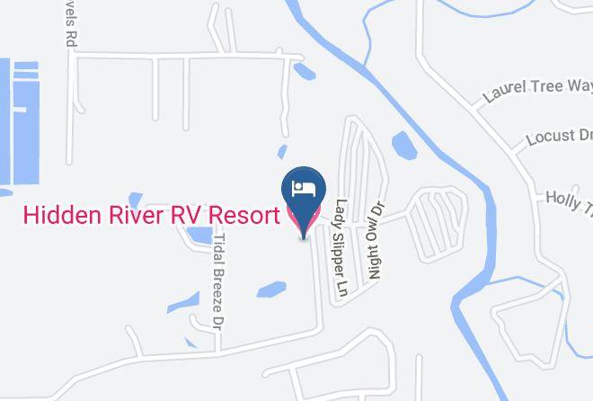 Hillsborough - Hidden River Rv Resort Maps