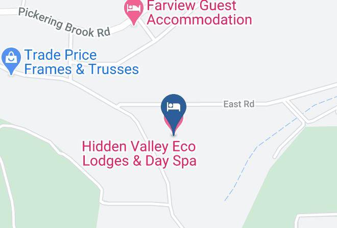Kalamunda - Hidden Valley Eco Lodges & Day Spa Maps