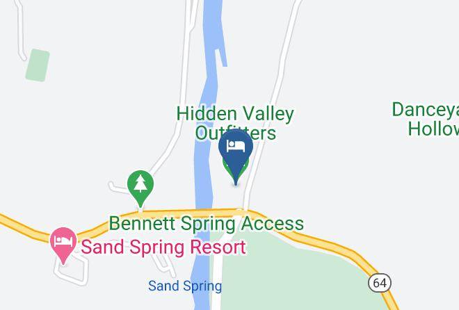 Hidden Valley Outfitters Map
