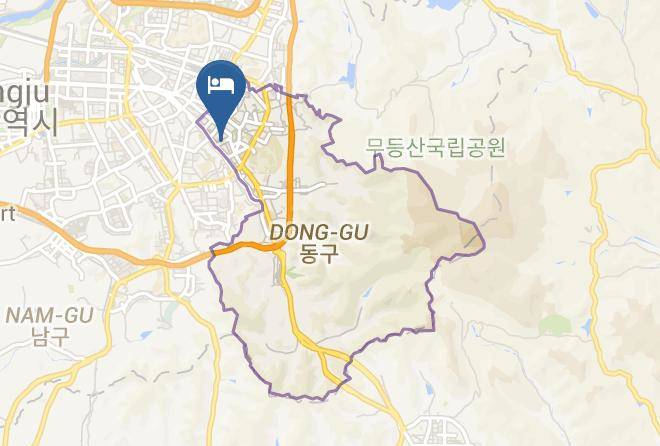 Donggu - Hiddink Continental Tourist Hotel Gwangju Maps